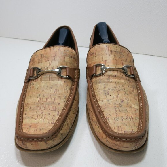 Donald J. Pliner Dannieco Horse Bit Leather Loafers Shoes Men\'s Footwear Sz 14 main image 5